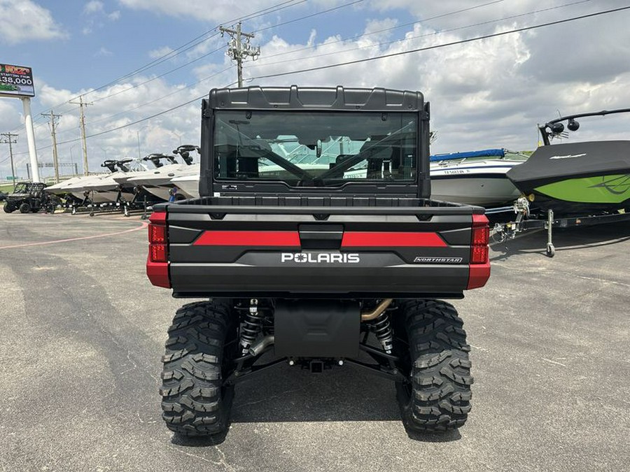 New 2025 POLARIS RANGER CREW XP 1000 NORTHSTAR EDITION ULTIMATE SUNSET RED