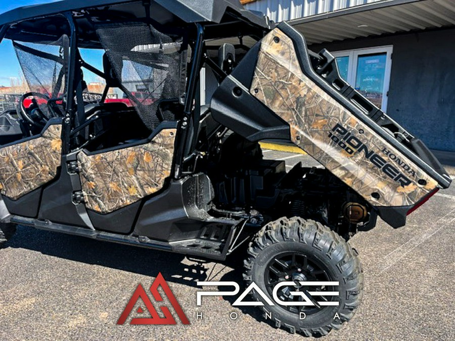 2023 Honda® Pioneer 1000-6 Deluxe Crew Camo