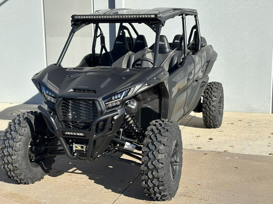2026 Kawasaki Teryx KRX4 1000 Blackout Edition