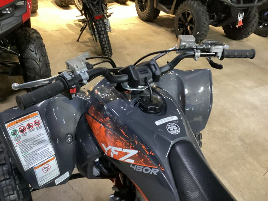 New 2024 YAMAHA YFZ450R SE GRAY METALLIC