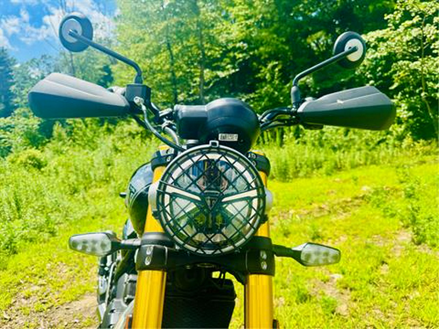 2025 Triumph Scrambler 400 X