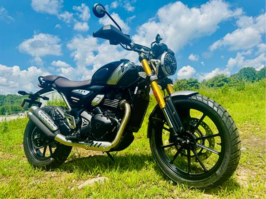 2025 Triumph Scrambler 400 X