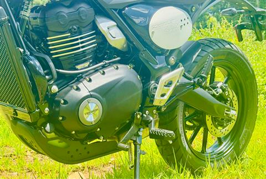 2025 Triumph Scrambler 400 X