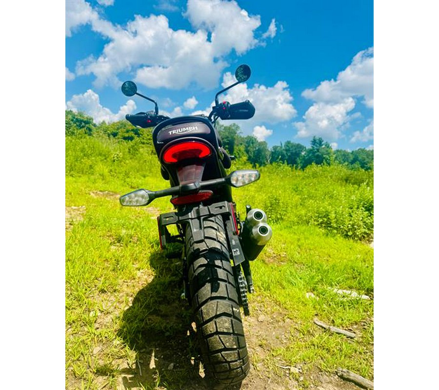 2025 Triumph Scrambler 400 X