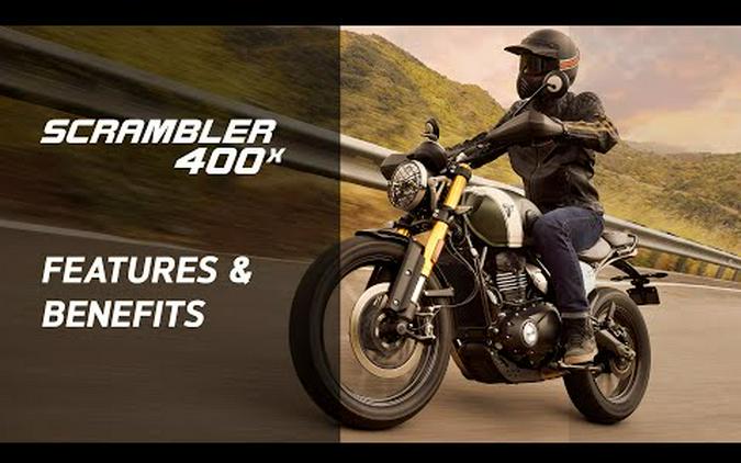 2025 Triumph Scrambler 400 X