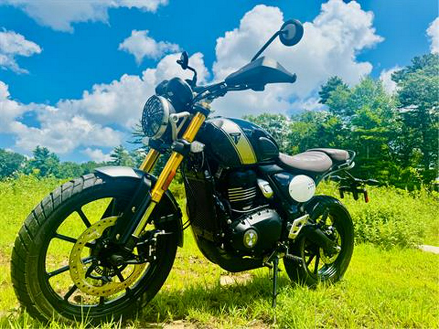 2025 Triumph Scrambler 400 X