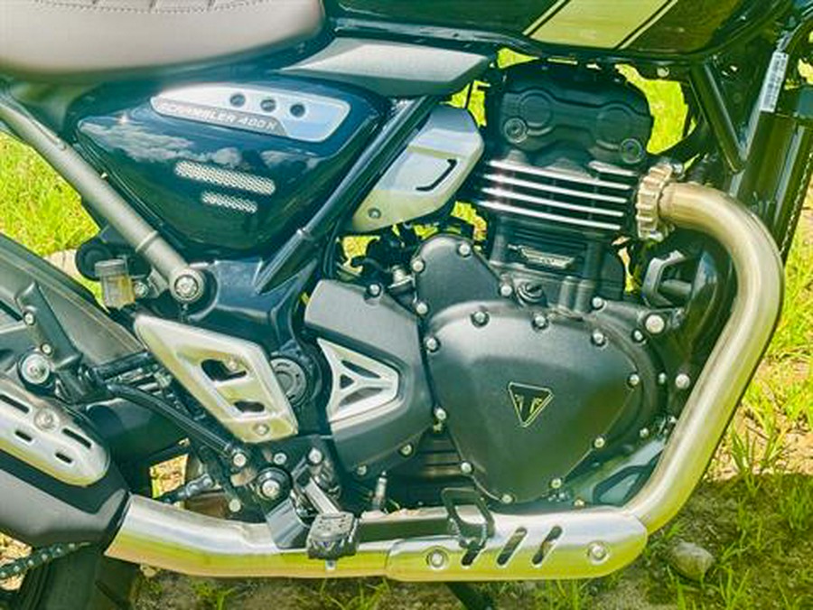 2025 Triumph Scrambler 400 X