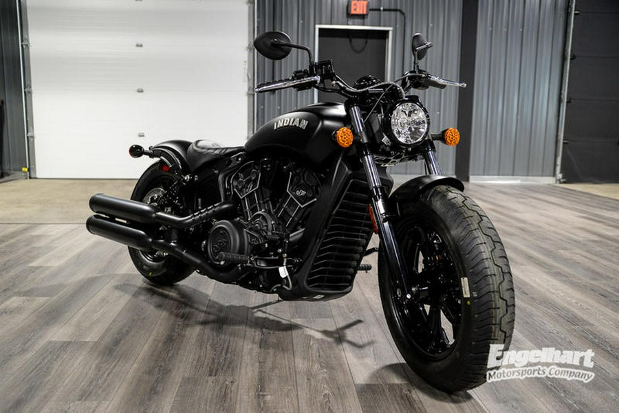 2021 Indian Motorcycle® Scout® Bobber Sixty ABS Thunder Black Smoke