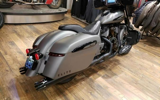 2022 Indian Motorcycle® Chieftain® Elite Heavy Metal Smoke with Polished Bronze Accents