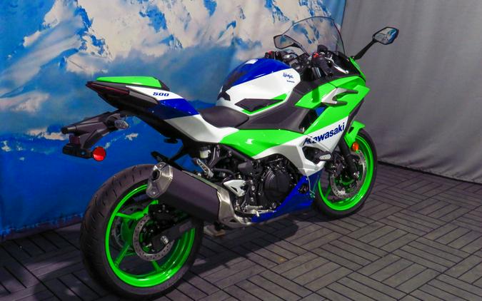 2024 Kawasaki Ninja® 500 SE 40th Anniversary Edition ABS