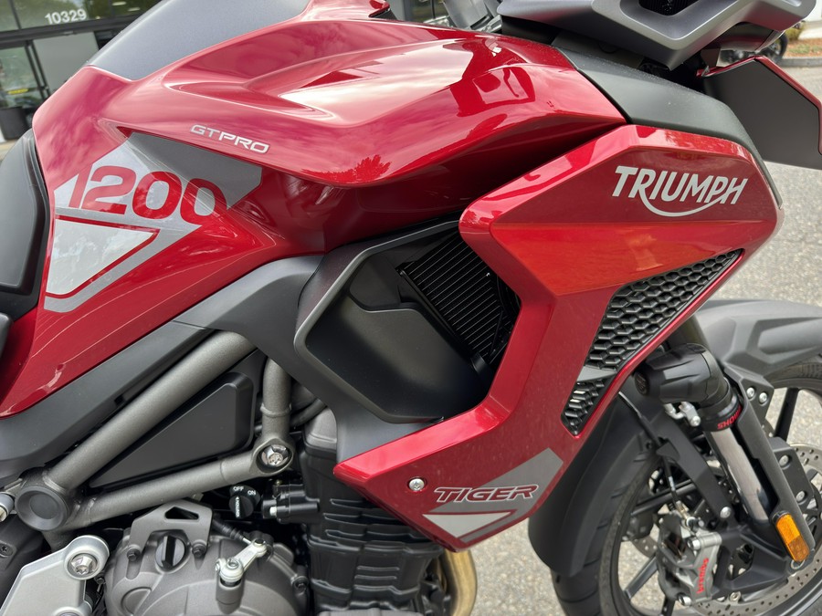 2025 Triumph Tiger 1200 GT Pro - CARNIVAL RED