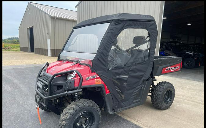 2018 Polaris® Ranger® 570 Full-Size Solar Red