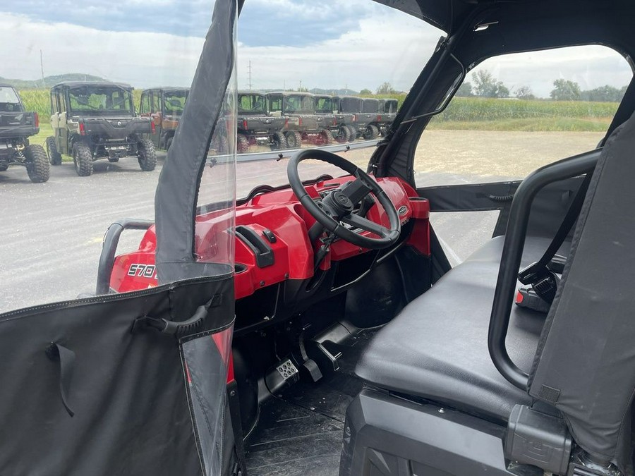 2018 Polaris® Ranger® 570 Full-Size Solar Red