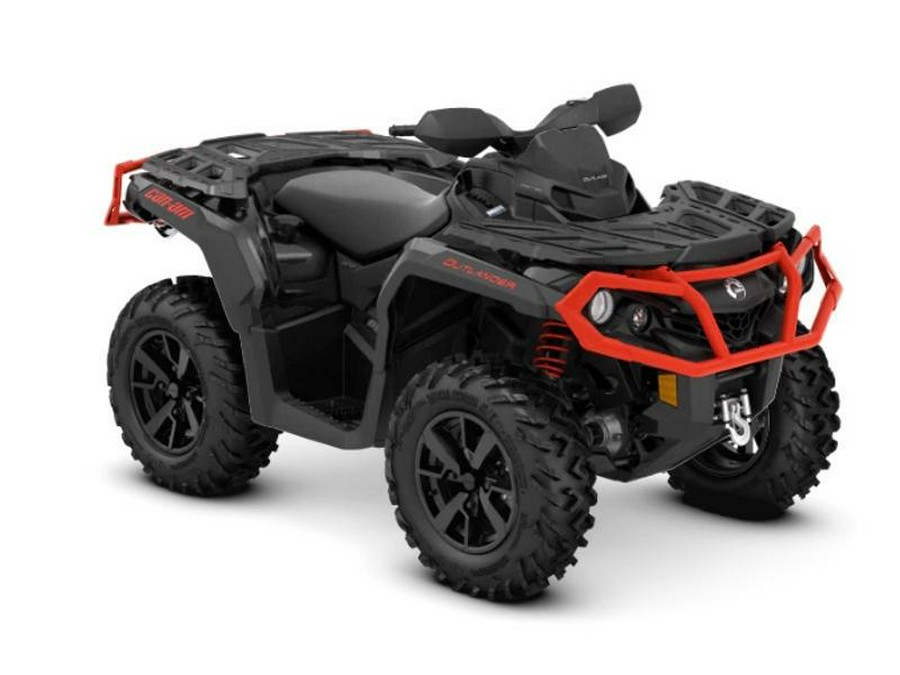 2019 Can-Am® Outlander™ XT™ 850 Black & Can-Am Red