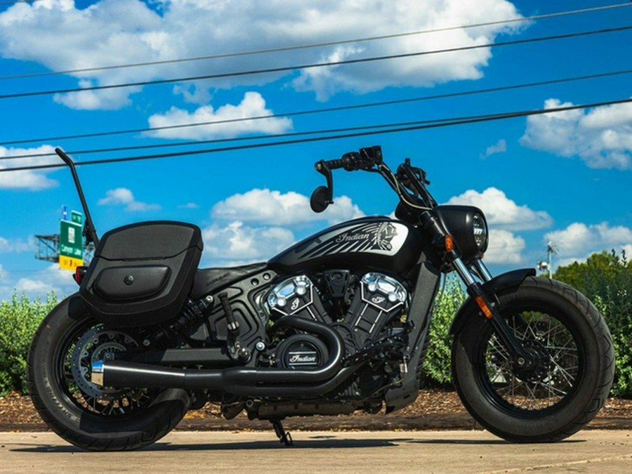 2021 Indian Scout Bobber Twenty ABS Thunder Black