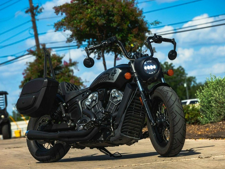 2021 Indian Scout Bobber Twenty ABS Thunder Black