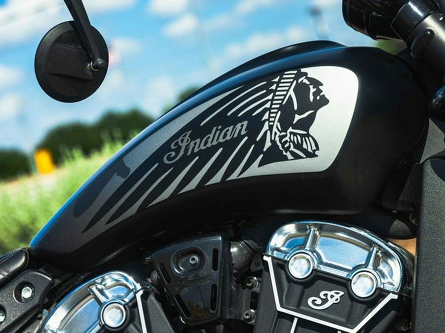 2021 Indian Scout Bobber Twenty ABS Thunder Black