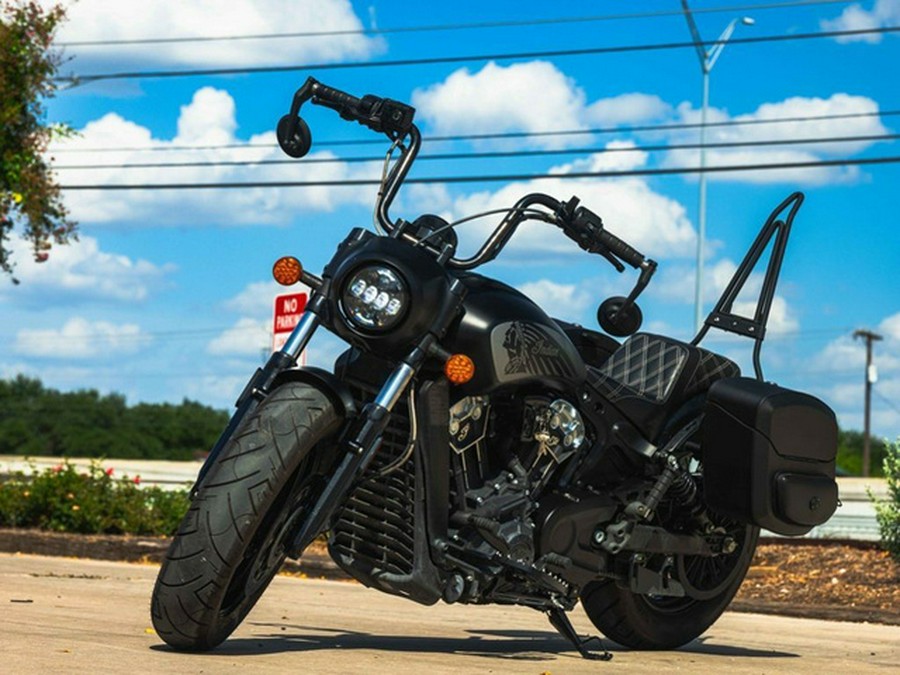 2021 Indian Scout Bobber Twenty ABS Thunder Black
