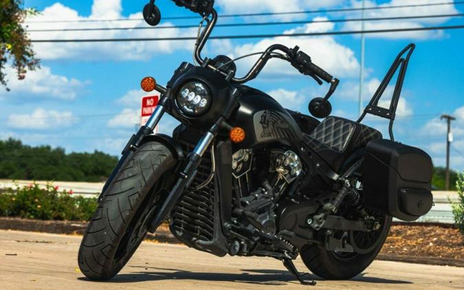 2021 Indian Scout Bobber Twenty ABS Thunder Black