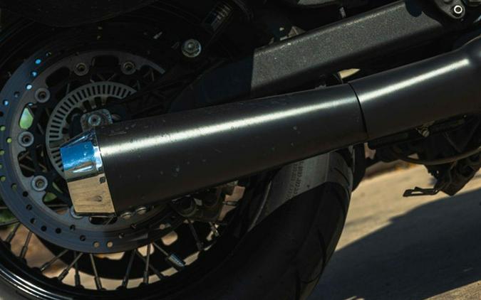 2021 Indian Scout Bobber Twenty ABS Thunder Black