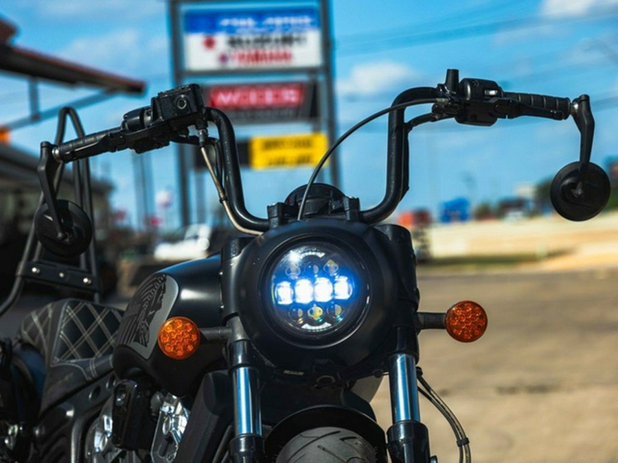 2021 Indian Scout Bobber Twenty ABS Thunder Black