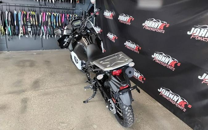 2025 Kawasaki KLR650 S Pearl Crystal White/Metallic Carbon Gra Metallic Matte Old School Green