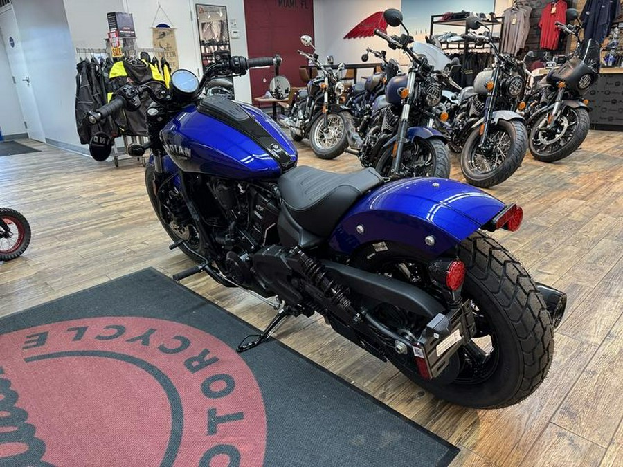 2025 Indian Motorcycle® Scout® Bobber Limited +Tech Spirit Blue Metallic