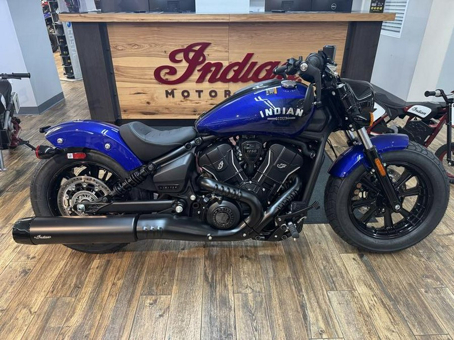 2025 Indian Motorcycle® Scout® Bobber Limited +Tech Spirit Blue Metallic