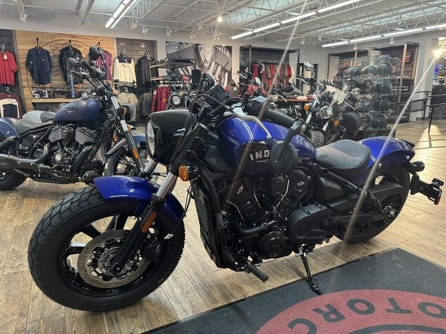 2025 Indian Motorcycle® Scout® Bobber Limited +Tech Spirit Blue Metallic