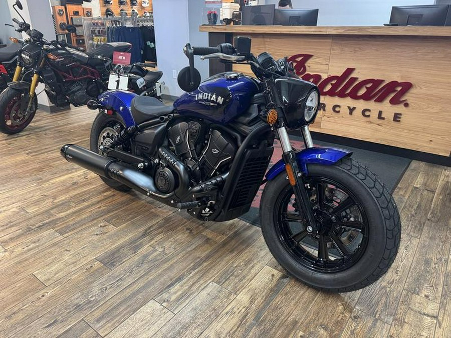 2025 Indian Motorcycle® Scout® Bobber Limited +Tech Spirit Blue Metallic
