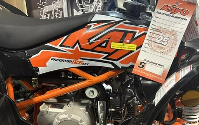 2026 Kayo Predator 125 EFI