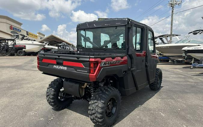 New 2025 POLARIS RANGER CREW XP 1000 NORTHSTAR EDITION ULTIMATE SUNSET RED