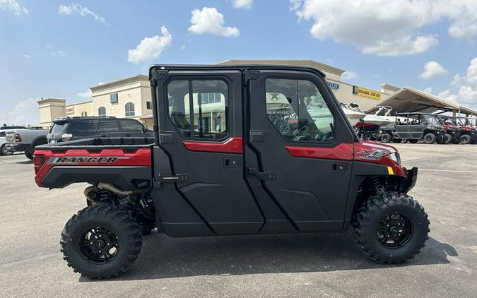 New 2025 POLARIS RANGER CREW XP 1000 NORTHSTAR EDITION ULTIMATE SUNSET RED