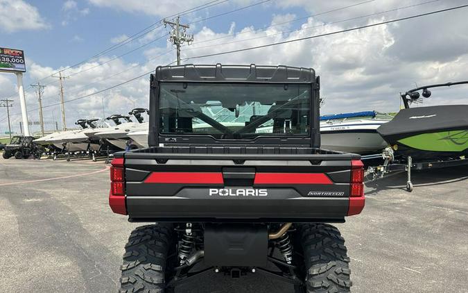 New 2025 POLARIS RANGER CREW XP 1000 NORTHSTAR EDITION ULTIMATE SUNSET RED