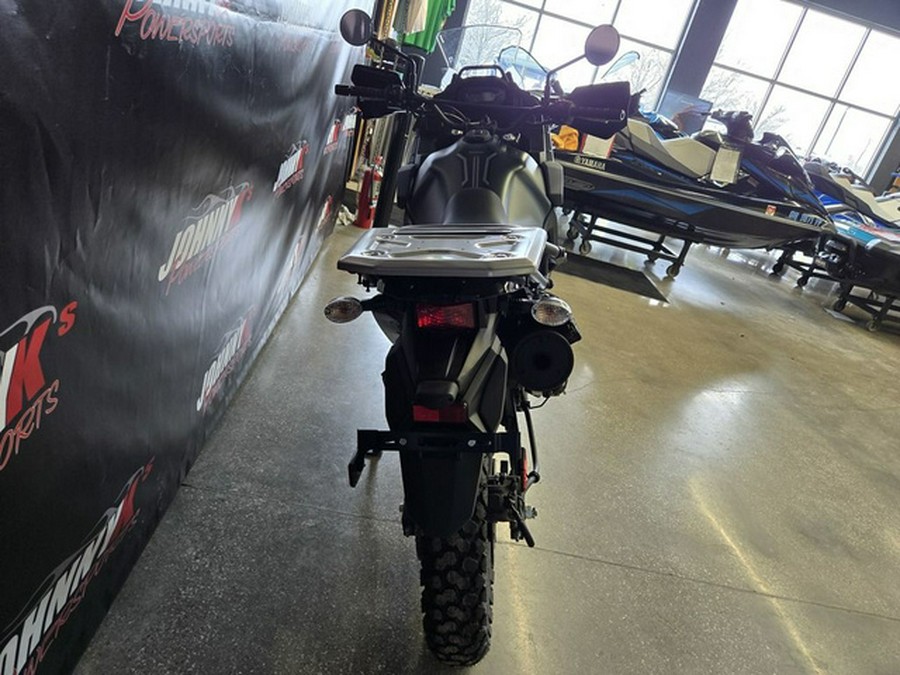 2025 Kawasaki KLR650 Metallic Matte Old School Green