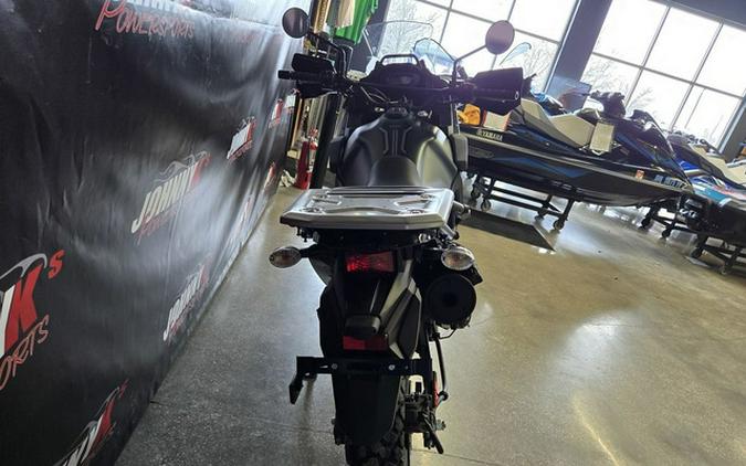 2025 Kawasaki KLR650 Metallic Matte Old School Green