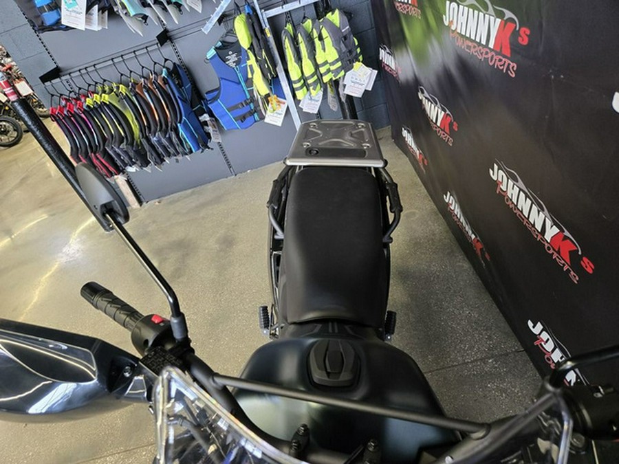 2025 Kawasaki KLR650 Metallic Matte Old School Green