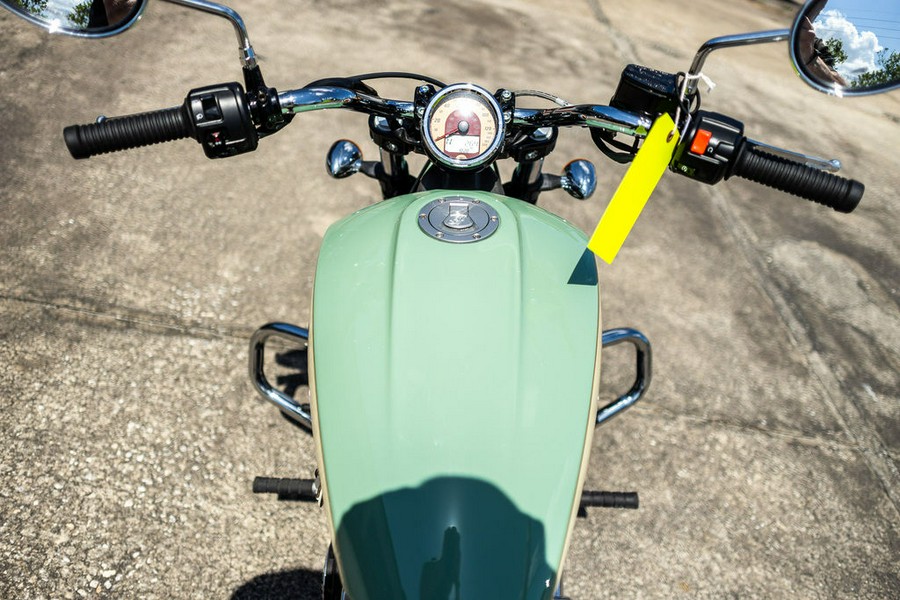 2019 Indian Motorcycle® Scout® ABS Willow Green / Ivory Cream