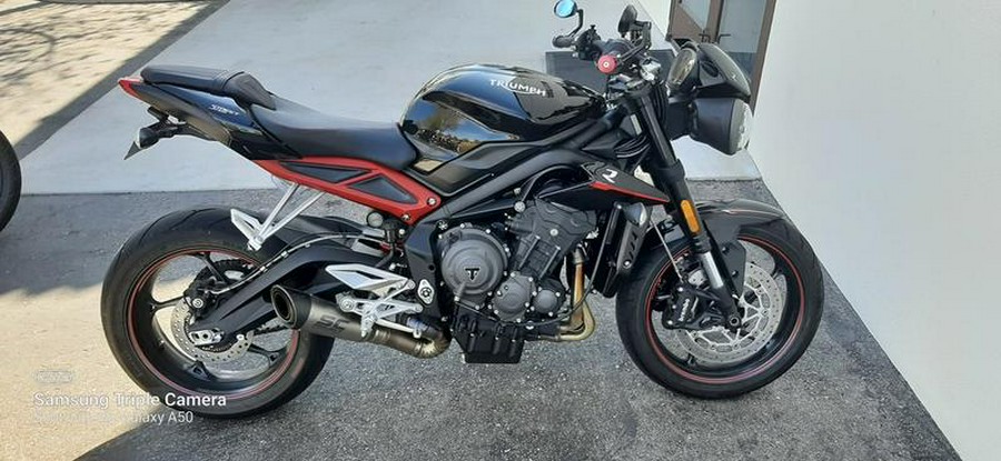 2018 Triumph Street Triple R Jet Black