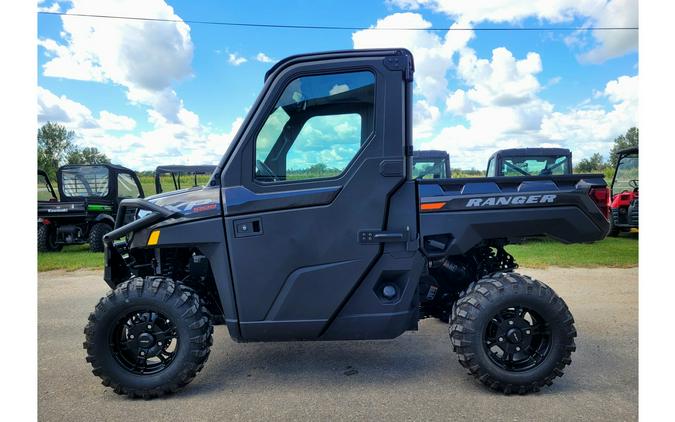 2024 Polaris Industries Ranger XP® 1000 Premium - Super Graphite w/ Orange Accents