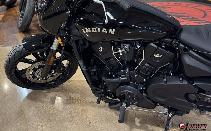 2025 Indian Motorcycle® Sport Scout® Sixty Black Metallic