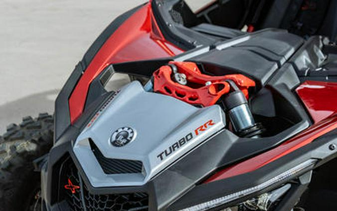 2025 Can-Am® Maverick X3 Max X RS Turbo RR With Smart-Shox Fiery Red & Hyper Silver