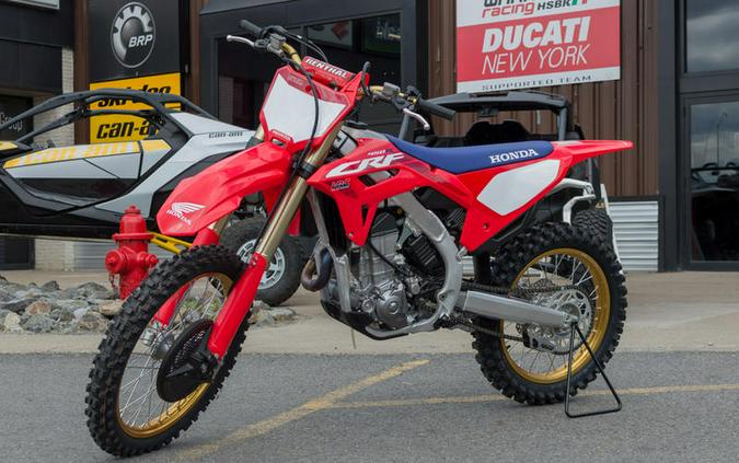 2023 Honda CRF450R 50th Anniversary Edition First Look [7 Fast Facts]