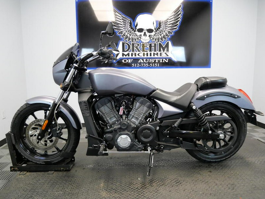 2017 Victory Motorcycles® Octane® Matte Super Steel Gray