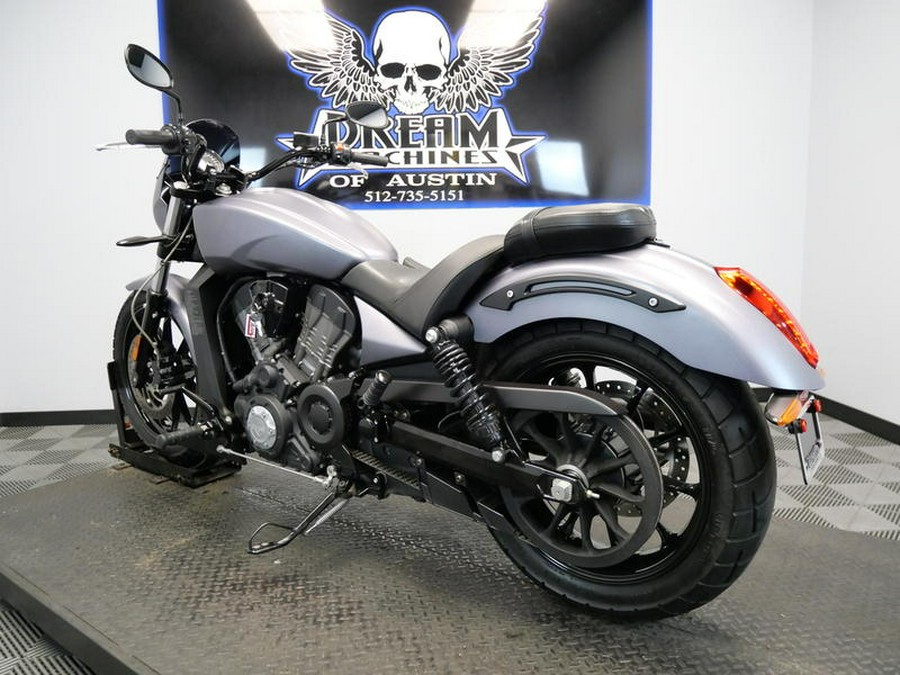 2017 Victory Motorcycles® Octane® Matte Super Steel Gray