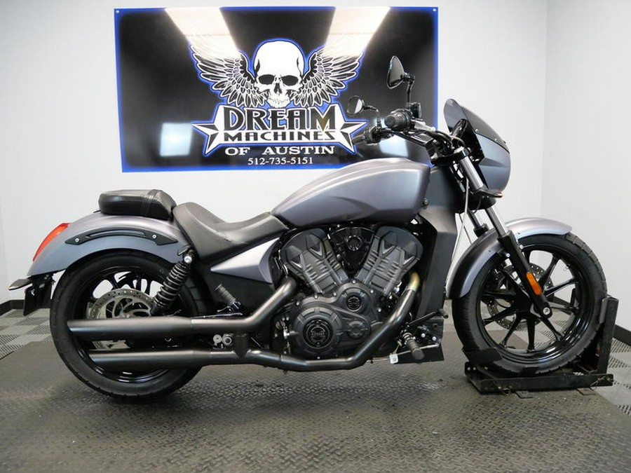 2017 Victory Motorcycles® Octane® Matte Super Steel Gray