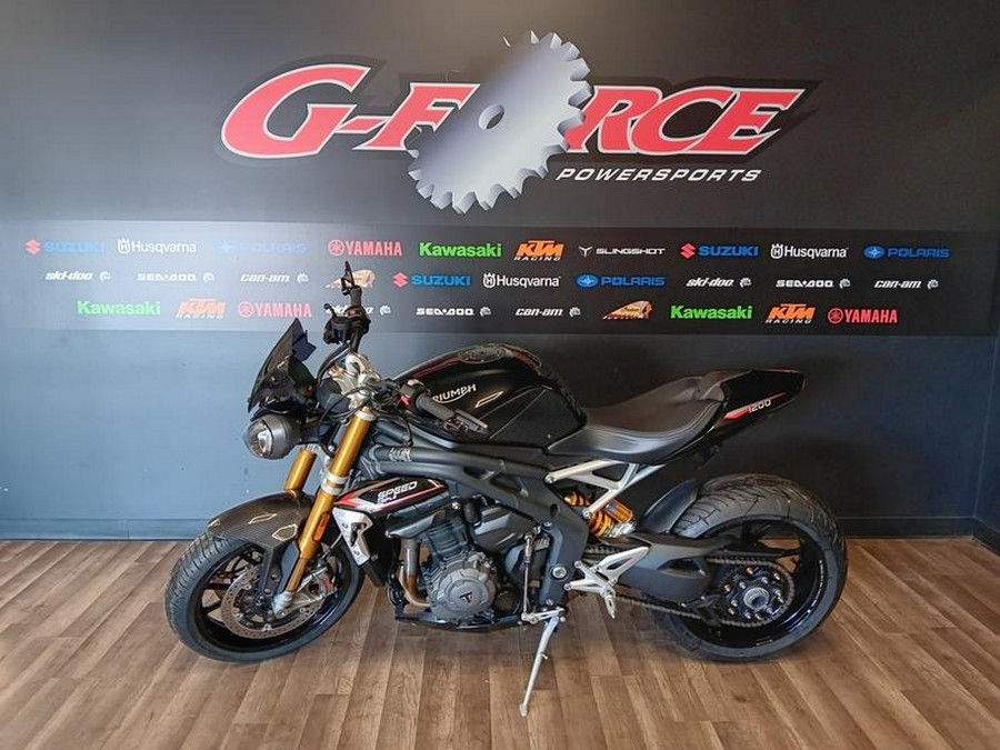 2023 Triumph Speed Triple 1200 RS Sapphire Black