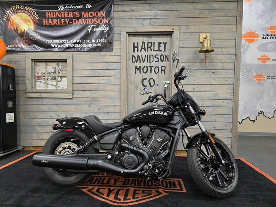 2025 Indian Scout Sixty Bobber Black Metallic