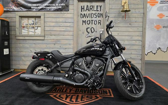 2025 Indian Scout Sixty Bobber Black Metallic