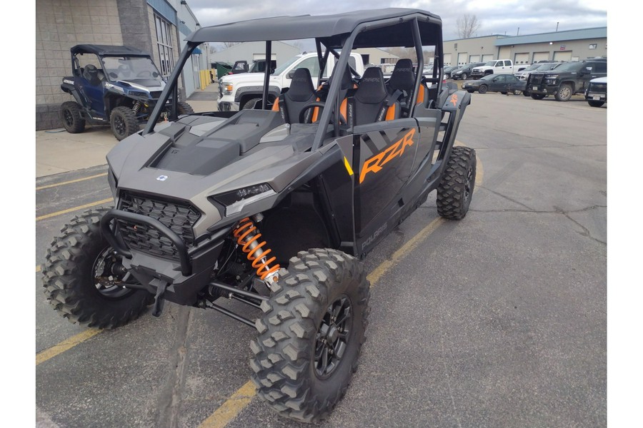 2024 Polaris Industries RZR XP 4 1000 Premium Matte Titanium / Onyx Black